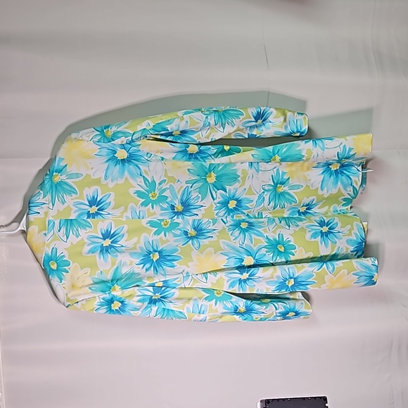 Pierre Cardin Floral Lined Jacker Sz 12 NWOT - Picture 6 of 6